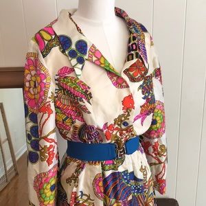 Vintage Saks Silk Dress
